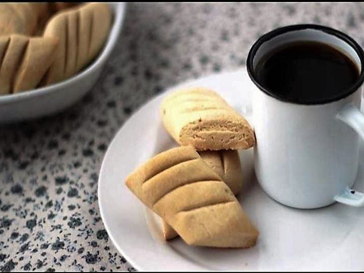 Almidoncitos dulces horneados, galletas de maicena y papelón